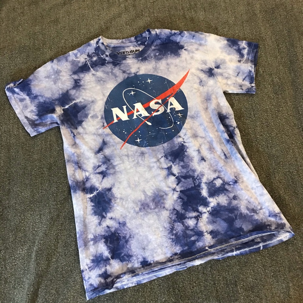 NASA Tie Dye t shirt